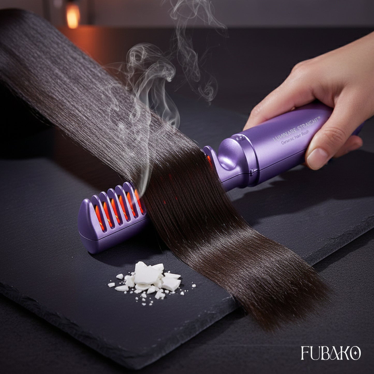 Portable  Cordless Hair Straightener Comb