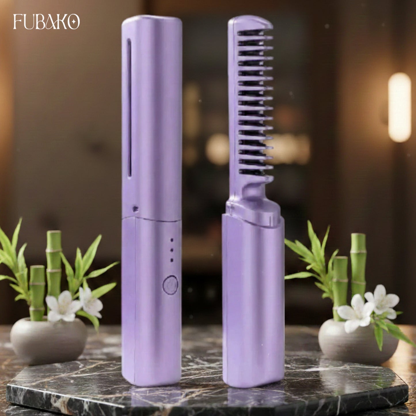 Portable  Cordless Hair Straightener Comb