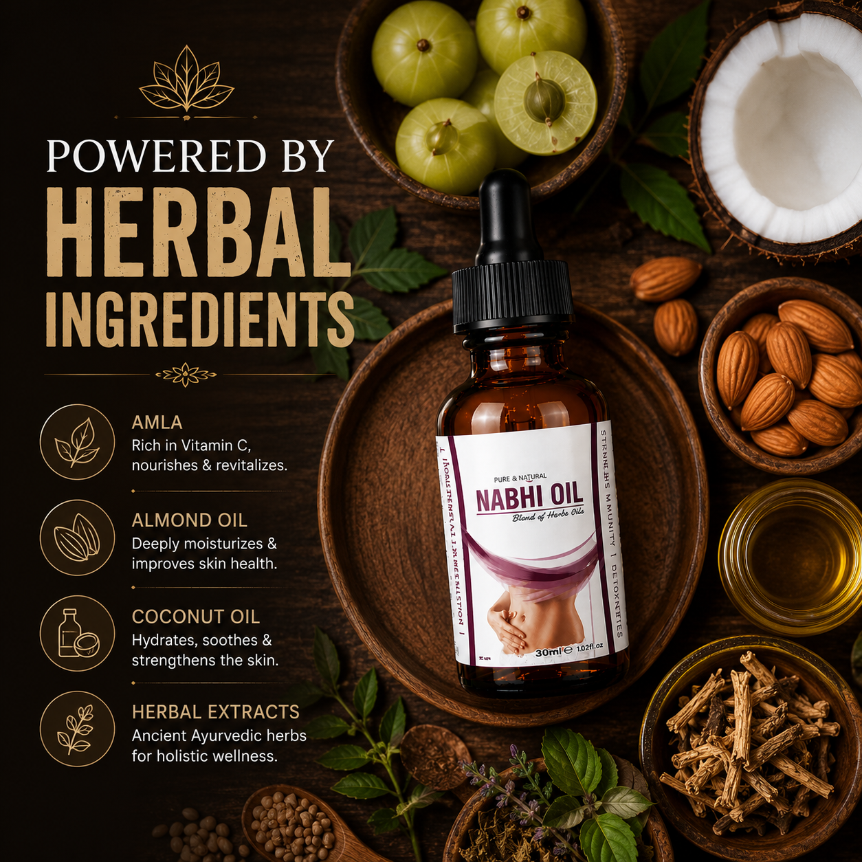 🌿 NABHI OIL — Balanced Belly Button Oil