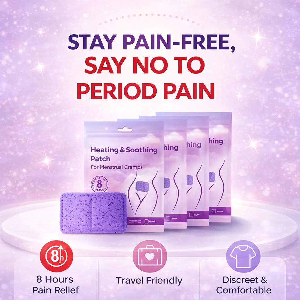 Heating & Soothing Patch For Menstrual Cramps (Pack of 2)