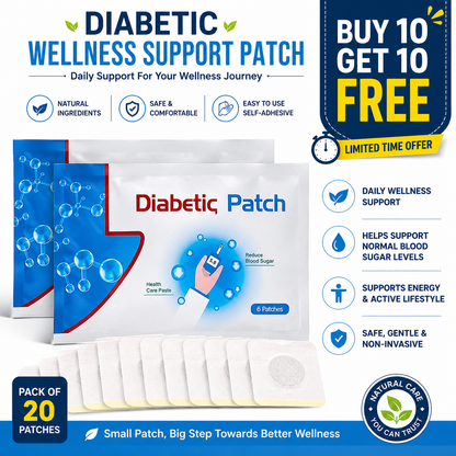 Diabetic Wellness Support Patch – Daily Use Body Patch