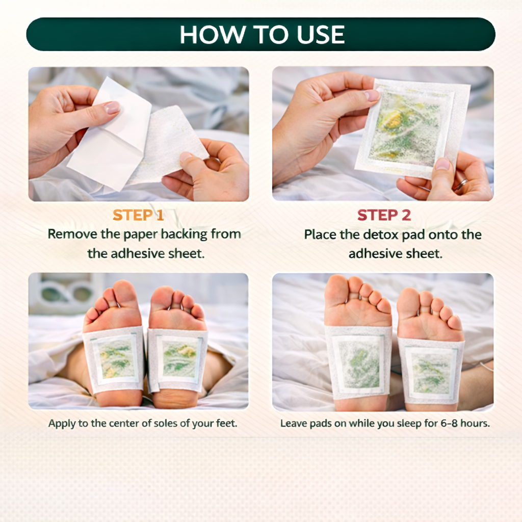 🌿Fubako Premium Natural Detox Foot Patches (2x10 packs) BUY 1 GET 1 FREE