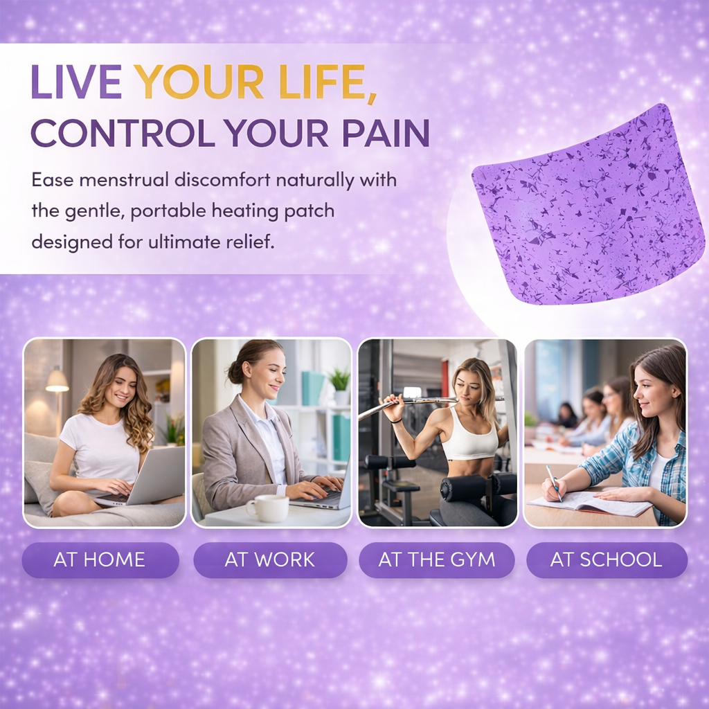 🔥 Heating & Soothing Patch for Period Pain 🎁 Buy 1 Get 1 FREE
