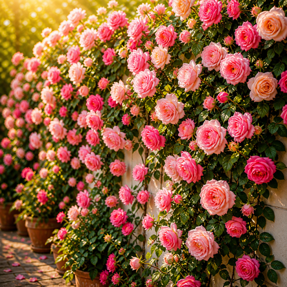 🌸 Elegant Climbing Rose Flower Seeds🌿Any Place, Any Season Blooming Garden
