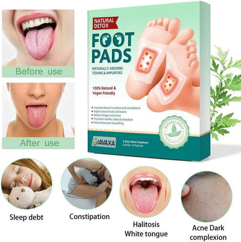 🌿Fubako Premium Natural Detox Foot Patches (2x10 packs) BUY 1 GET 1 FREE